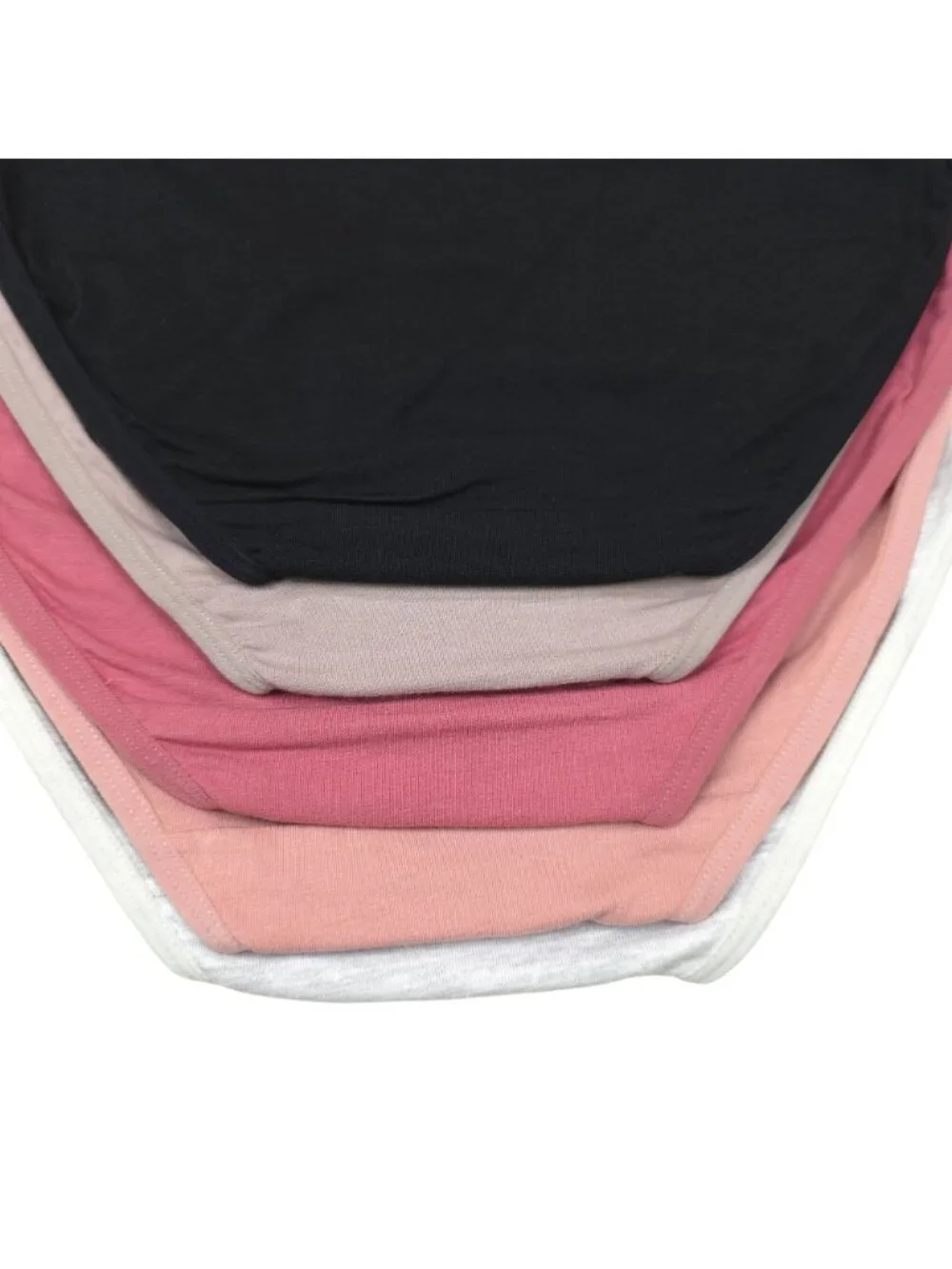Laura Ashley Womens 5-Pack Tag-Free Panties Size Medium Cotton Spandex